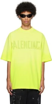 Balenciaga | Yellow Tape Type T-Shirt 