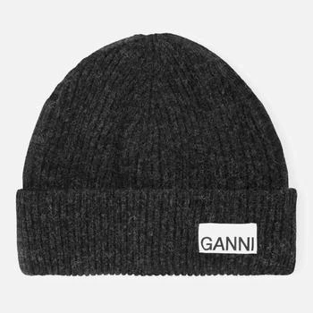 推荐Ganni Light Structured Rib Knit Beanie商品