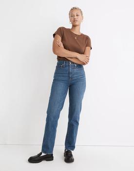 Madewell | The Petite Curvy Perfect Vintage Straight Jean in Mayfield Wash商品图片,6.9折