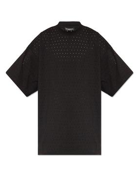 Balenciaga | Balenciaga Perforated Crewneck T-Shirt商品图片,6折起