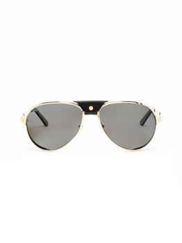 卡地亚眼镜图片, Cartier | Cartier Aviator Frame Sunglasses商品图片 6.7折