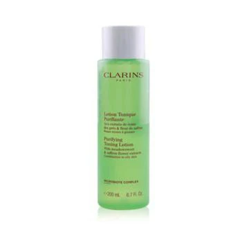 Clarins | Purifying Toning Lotion with Meadowsweet & Saffron Flower Extracts 6.7 oz Combination to Oily Skin Skin Care 3380810378818 5.9折, 满$200减$10, 满减