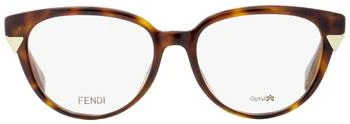 推荐Fendi Women's  Eyeglasses FF0141F MQL Havana 51mm商品