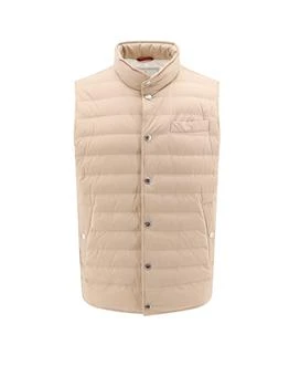 Brunello Cucinelli | Padded and quilted nylon sleeveless jacket,商家Wanan Luxury,价格¥7273