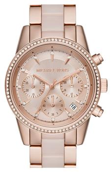 Michael Kors | 'Ritz' Chronograph Bracelet Watch, 37mm商品图片,