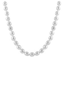 Splendid Pearls | 14K Gold 5-6mm Drop Shaped Freshwater Pearl Necklace商品图片,