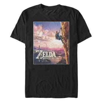 商品Nintendo Men's Legend of Zelda Link Rock Climbing Short Sleeve T-Shirt,商家Macy's,价格¥183图片