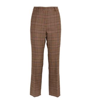 Weekend Max Mara | Check Tailored Trousers商品图片,独家减免邮费