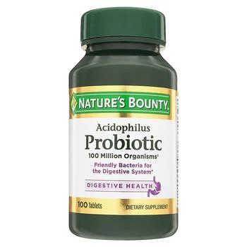 Probiotic Acidophilus Dietary Supplement Tablets