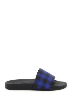 burberry鞋帆布鞋, Burberry | Burberry check print rubber slides商品图片 7折