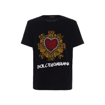 推荐Dolce&Gabbana 杜嘉班纳 男士黑色圆领半袖 G8IG8T-FH7OF-HNP30商品