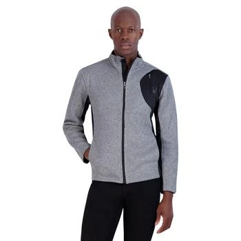 Spyder | Raider Full Zip Jacket Heather Grey 2.3折×额外9.5折, 包邮包税, 独家减免邮费, 额外九五折