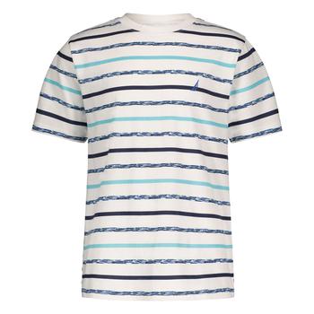 Nautica | Nautica Toddler Boys' Textured Stripe T-Shirt (2T-4T)商品图片,6.6折