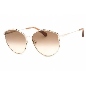 推荐Salvatore Ferragamo Women's Sunglasses - Gold/Caramel Full Rim Frame | SF264S 796商品