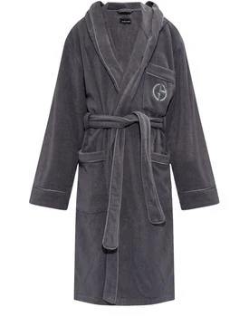 Giorgio Armani | Hooded bathrobe,商家24S Paris,价格¥4310
