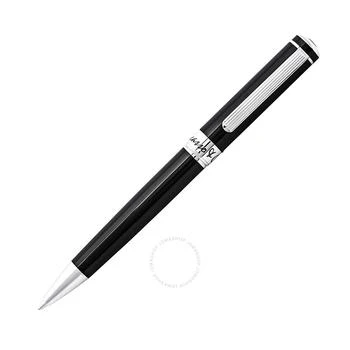 Rhodium/Black Lacquer Ballpoint Pen PS902BKSB