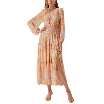 ASTR | Women's Eloraina Ruffled Maxi Dress,商家Macy's,价格¥789