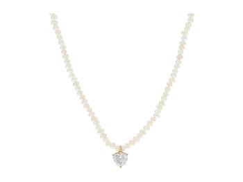 Kate Spade | My Love Pearl Strand Heart Pendant Necklace商品图片,7.1折起, 独家减免邮费