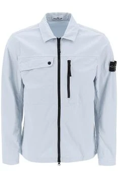 Stone Island | Supima Cotton Twill Stretch-TC overshirt 8折, 独家减免邮费