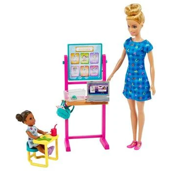 Barbie | Career Kindergarten Teacher Playset, Blonde,商家Macy's,价格¥171