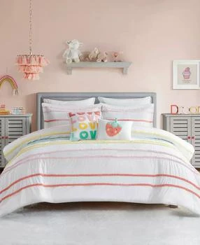 Urban Habitat | Haisley Chenille Trim 4-Pc. Duvet Cover Set,商家Macy's,价格¥655