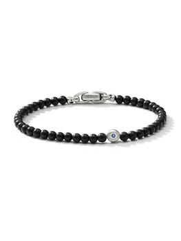 David Yurman | Spiritual Beads Evil Eye Bracelet with Sapphire,商家Saks Fifth Avenue,价格¥3511