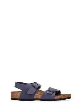 Birkenstock | New York Faux Leather Sandals,商家LUISAVIAROMA,价格¥224