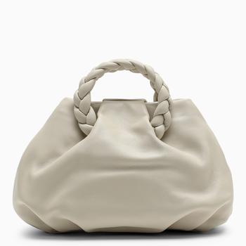 推荐Medium Bombon bag in cream-coloured leather商品