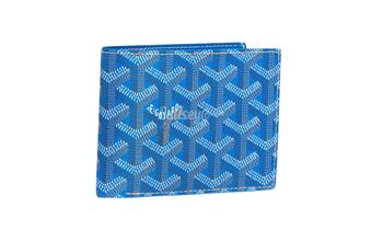 推荐Goyard Victoire Wallet Sky Blue商品