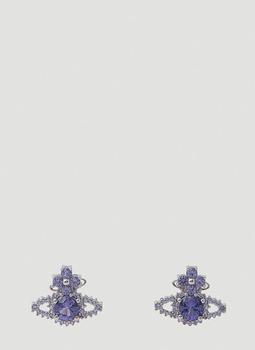Vivienne Westwood | Valentina Orb Earrings in Blue商品图片,