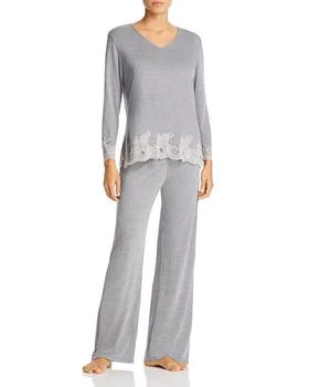 Natori | Luxe Shangri-La Pajama Set,商家Bloomingdale's,价格¥1279