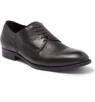 zegna鞋正品, Zegna | Ofon Plain Toe Leather Derby商品图片 4.6折