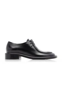 推荐Proenza Schouler - Pipe Leather Oxford Loafers - Black - IT 39 - Moda Operandi商品