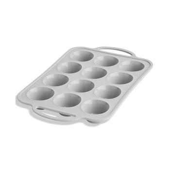 商品The Cellar | Silicone 12-Cup Muffin Pan, Created for Macy's,商家Macy's,价格¥123图片