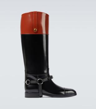 Gucci | Knee-high leather boots商品图片,