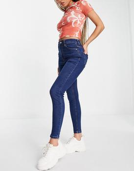 冬装topshop jamie, Topshop | Topshop enhancing Jamie jean in mid blue商品图片 