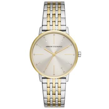 Armani Exchange | Women's Lola Three Hand Two-Tone Stainless Steel Watch 36mm商品图片,