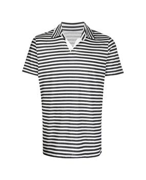 MAJESTIC FILATURES, MAJESTIC FILATURES | Striped S/s Polo商品图片 