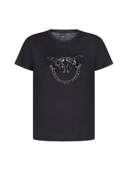 product Pinko Quentin Embellished Logo T-Shirt - M image