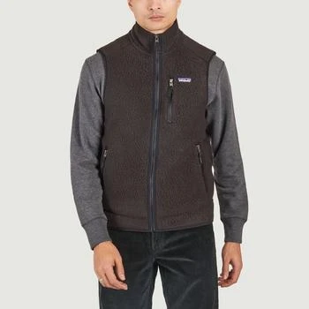 Patagonia | Retro Pile Sleeveless Fleece Vest Black PATAGONIA,商家L'Exception,价格¥788