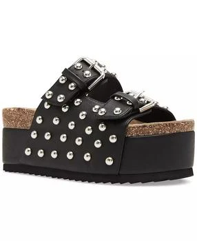 Steve Madden | Women's Kali-S Studded Platform Footbed Sandals,商家Macy's,价格¥332