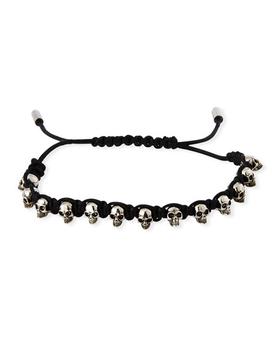 商品Men's Skull Bead Friendship Bracelet,商家Neiman Marcus,价格¥2346图片