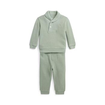 Ralph Lauren | Baby Boys Ribbed Cotton Pullover and Pants Set商品图片,