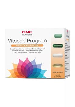 商品Energy & Metabolism Vitapak - Complete 4-In-1 Program With Multivitamin, Omega-3, L-Carnitine, & Thermogenics (30 Daily Packs)图片