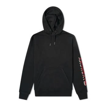 推荐GIVENCHY 男士黑色棉质袖子簇绒连帽衫 BMJ05V30AF-001商品