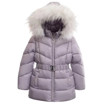 Michael Kors | Toddler and Little Girls Heavy Weight Belted Jacket,商家Macy's,价格¥504