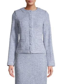 Karl Lagerfeld Paris | Knit Tweed Jacket商品图片,3.3折