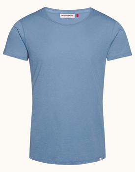 推荐Capri Blue Tailored Fit Crew Neck OB-T T-Shirt商品