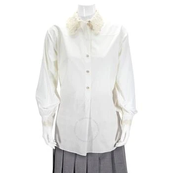 Gucci | Gucci Detachable Collar Oversized Shirt, Brand Size 38 (US Size 4) (US Size 4),商家Jomashop,价格¥5031