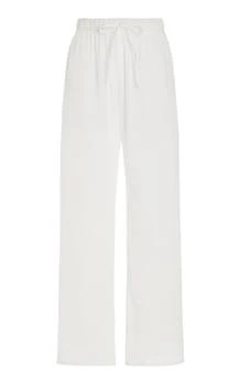 推荐Éterne - Exclusive Willow Cotton Pants - Ivory - XS - Moda Operandi商品